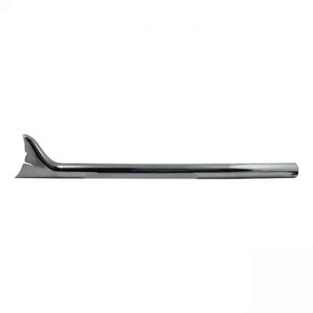 SLIP-ON FISHTAIL EXHAUST EXTENSION 36" LONG CHROME