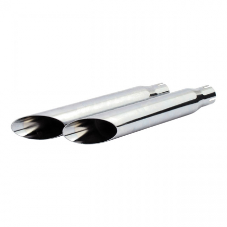 SLASH CUT SLIP-ON MUFFLER SET