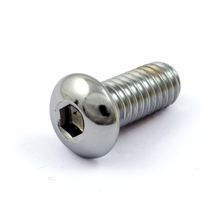 5/16-18 X 3/4 INCH BUTTONHEAD BOLT CHR.