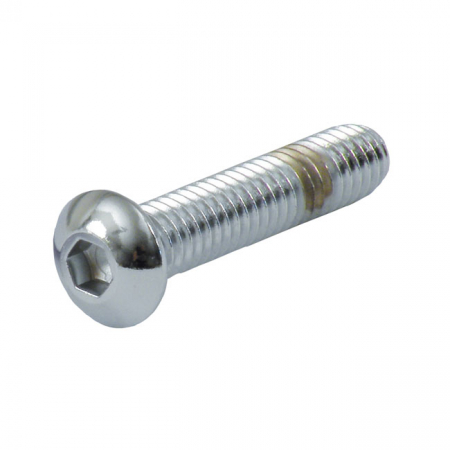 5/16-18 X 1 1/2 INCH BUTTONHEAD BOLT CHR