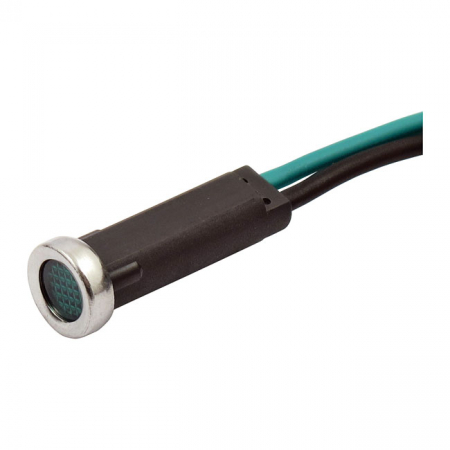 LED INDICATOR LIGHT GREEN LENS