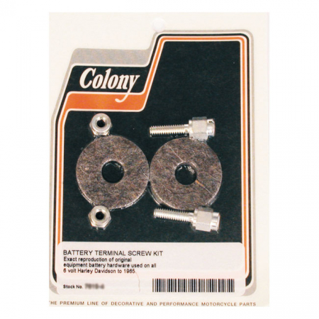 COLONY TERMINAL SCREW KIT, BATTERY BOX