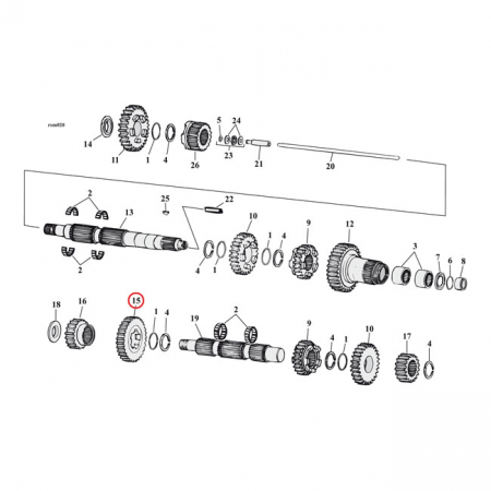 ANDREWS 2.94 1ST GEAR CLOSE RATIO SET