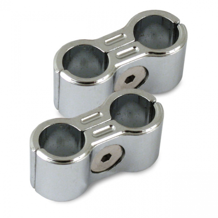 8MM SPARK PLUG WIRE SEPARATORS CHROME