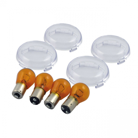 BULLET TURNSIGNAL LENS KIT, CLEAR