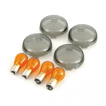 BULLET TURNSIGNAL LENS KIT, SMOKE