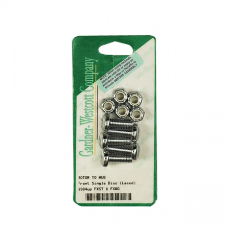 BRAKE ROTOR BOLT KIT, TORX