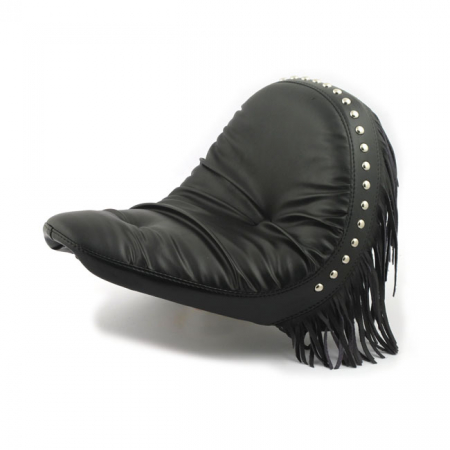 LEPERA, MONTEREY SOLO SEAT. REGAL PLUSH WITH FRINGES