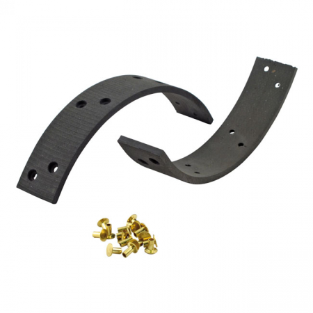 BRAKE DRUM LININGS, REAR