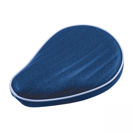 LEPERA, SPRING MOUNTED METALFLAKE SOLO SEAT. MOODY BLUE