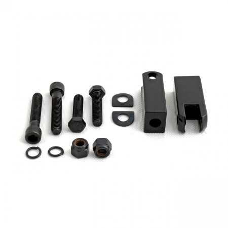 PASSENGER PEG BRACKETS BLACK