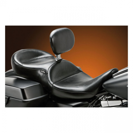 LEPERA, CONTINENTAL 2-UP SEAT. WITH RIDER BACKREST