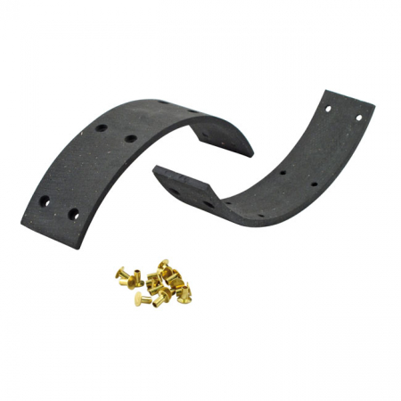 BRAKE DRUM LININGS, REAR