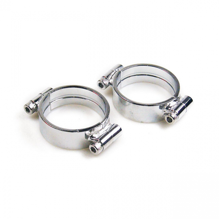 INTAKE CLAMPS HEAVY-DUTY, CHROME