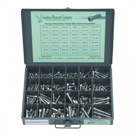 GW ALLEN BOLT ASSORTMENT TRAY