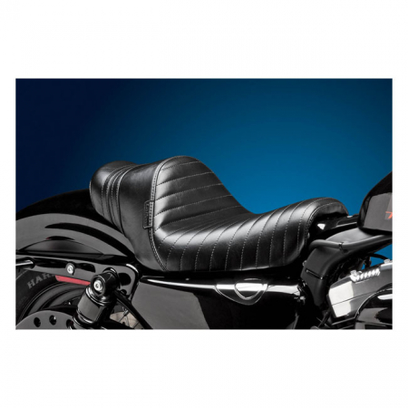 LEPERA, STUBS SPOILER SOLO SEAT. BLACK, PLEATED