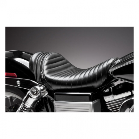 LEPERA, STUBS SPOILER SOLO SEAT. BLACK, PLEATED