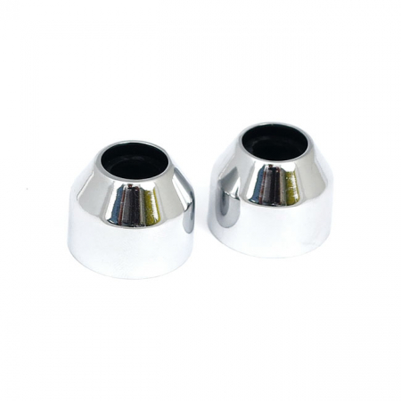 Spark plug cover kit. Chrome