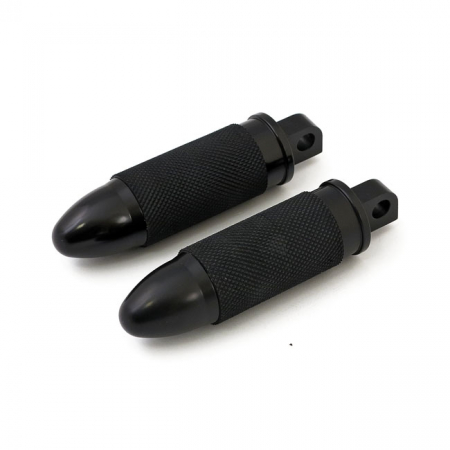 BULLET FOOT PEG SET. BLACK