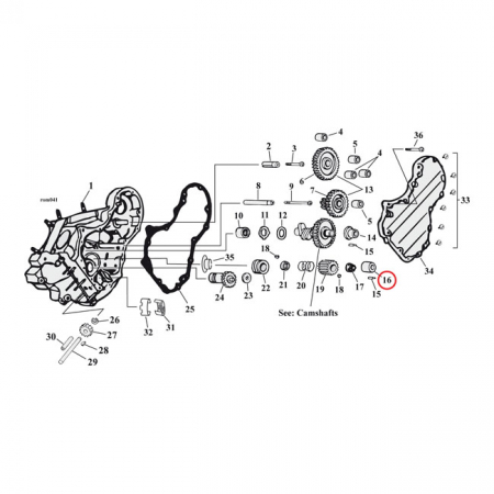 BUSHING, PINION SHAFT. STD