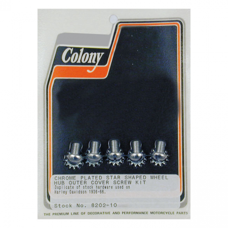 COLONY STAR HUB SCREWS & WASHER SET