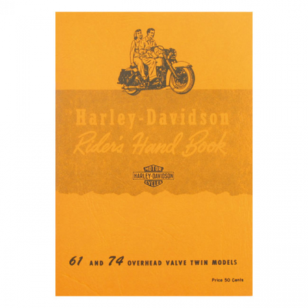 RIDERS HANDBOOK 48-54 PANHEAD