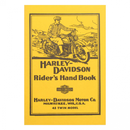 RIDERS HANDBOOK 29-39 45 INCH SOLO