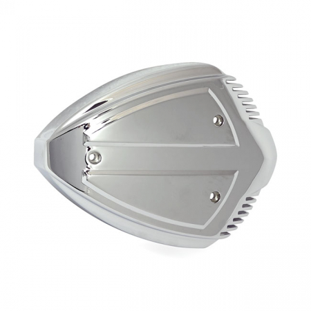 WEDGE AIR CLEANER ASSEMBLY. CHROME