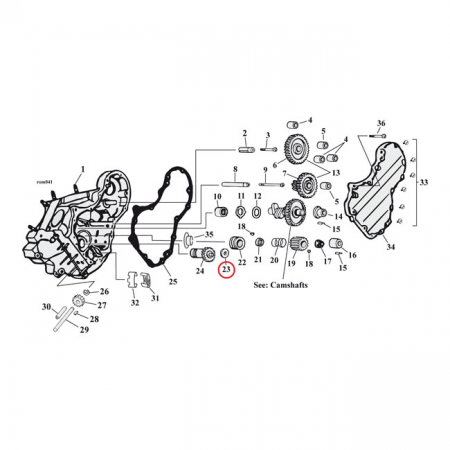 THRUST WASHERS, BREATHER VALVE .125 INCH