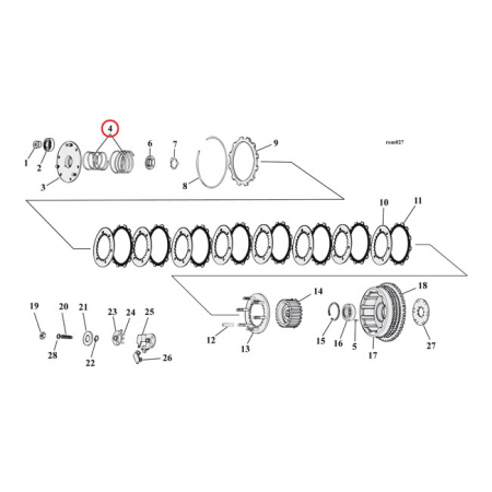 EASTERN CLUTCH SPRING SET