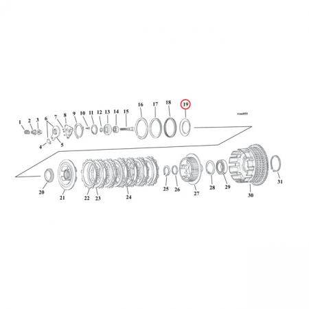 BARNETT HEAVY-DUTY CLUTCH SPRING