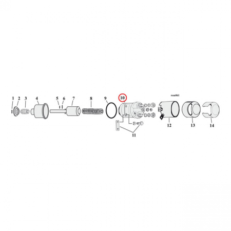 ACCEL SOLENOID, CHROME