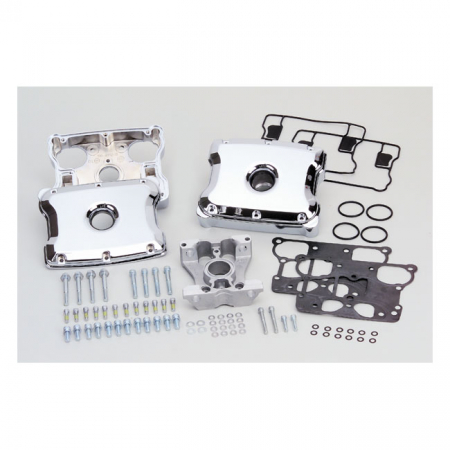 S&S, DIE-CAST ROCKER COVER KIT. CHROME