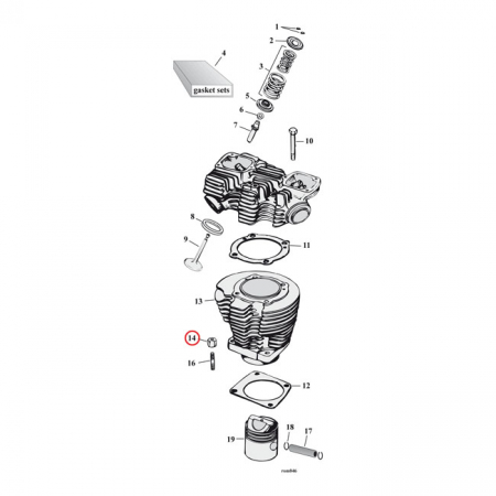 COLONY CYL BASE NUT KIT, HIGH TORQUE