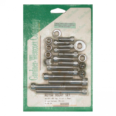 MOTOR MOUNT SCREW KIT, ALLEN