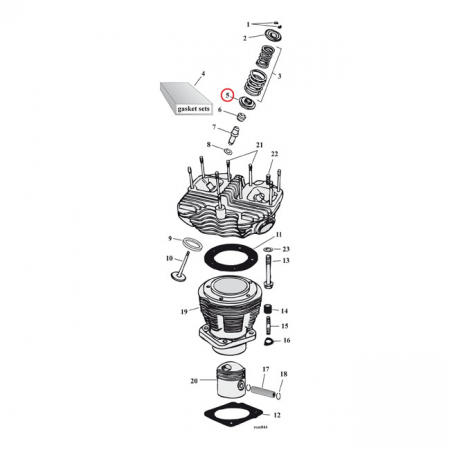 MANLEY, LOWER VALVE SPRING COLLAR SET. +.030"