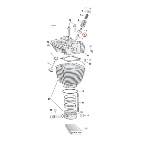 MANLEY, LOWER VALVE SPRING COLLAR SET