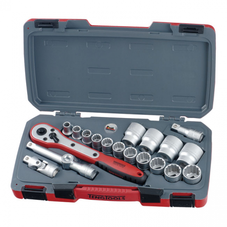 TENG TOOLS, 1/2" SOCKET WRENCH SET. US 21PC