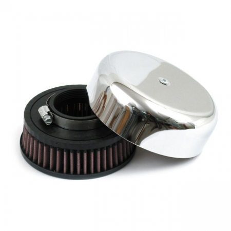 K&N, AIR CLEANER ASSEMBLY. 140MM DIAMETER