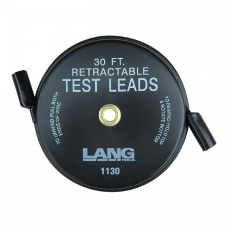 LANG TOOLS, RETRACTABLE ELECTRICAL TEST LEAD, STD HOUSING