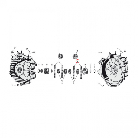 SONNAX ROLLER CRANKCASE/CONROD