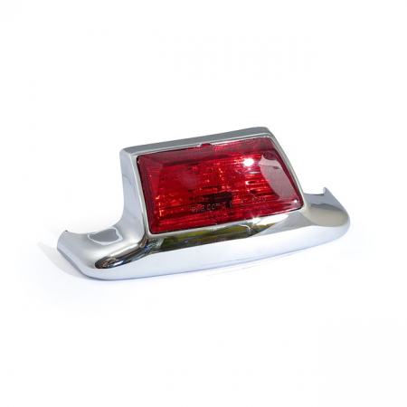 REAR FENDER TIP W\LIGHT. RED LENS