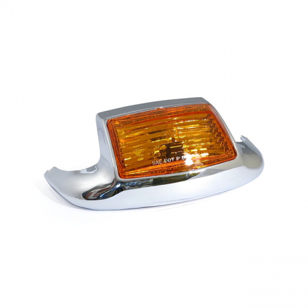 FRONT FENDER TIP W\LIGHT. AMBER LENS