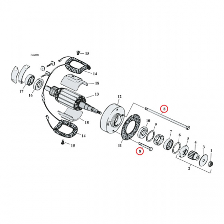 GW GENERATOR MOUNT KIT, ACORN