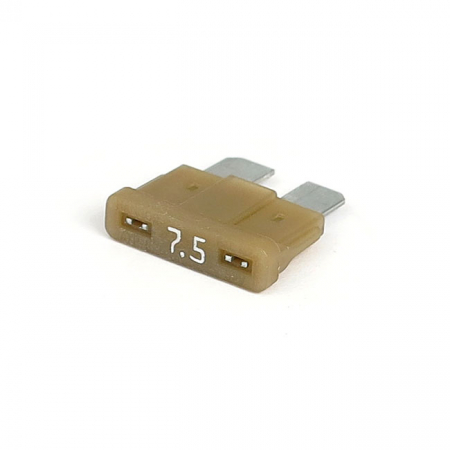 ATC FUSE WITH LED INDICATOR. BROWN, 7.5A