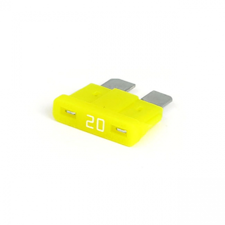 ATC FUSE WITH LED INDICATOR. YELLOW, 20A