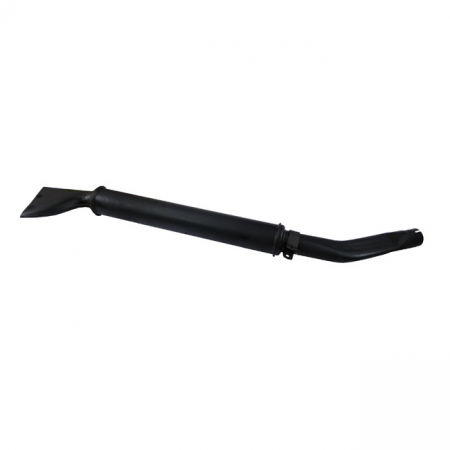 SERVI-CAR FISHTAIL MUFFLER, BLACK