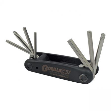 BONDHUS, GORILLAGRIPÂÄ¢ 7-1 HAWG BUDDY FOLD-UP TOOL