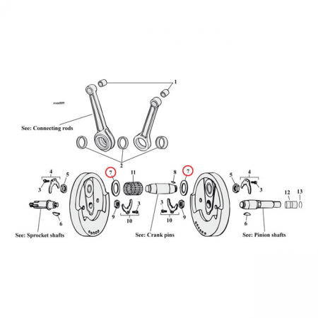 FLYWHEEL WASHER, BRONZE