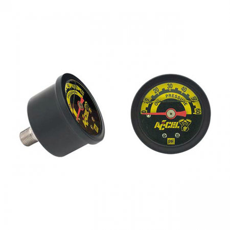 ACCEL OIL PRESSURE GAUGE, 60 PSI